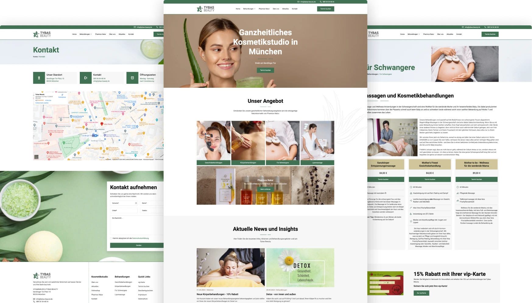 Webseiten-Showcase: Tybas Beauty, Relaunch und SEO-Optimierung