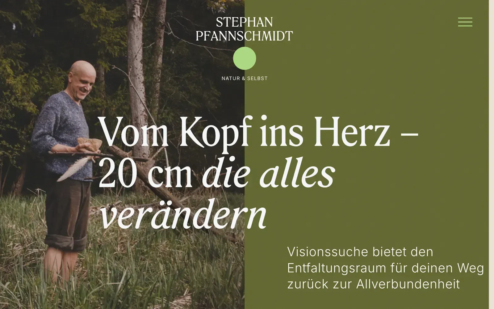 Website Natur & Selbst