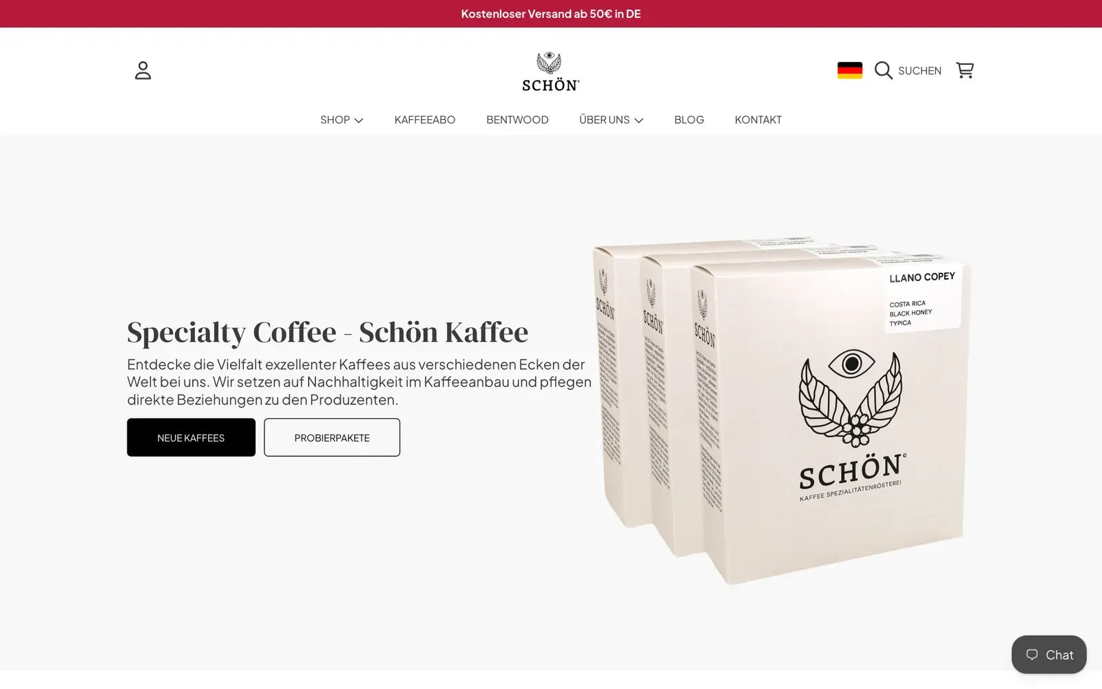 Onlineshop Schön Kaffee – Shopify und Google Ads