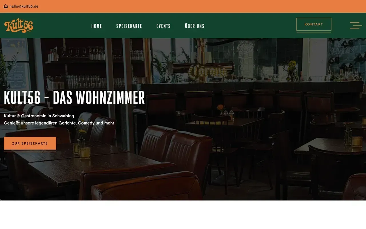 Website Kult56 Schwabing